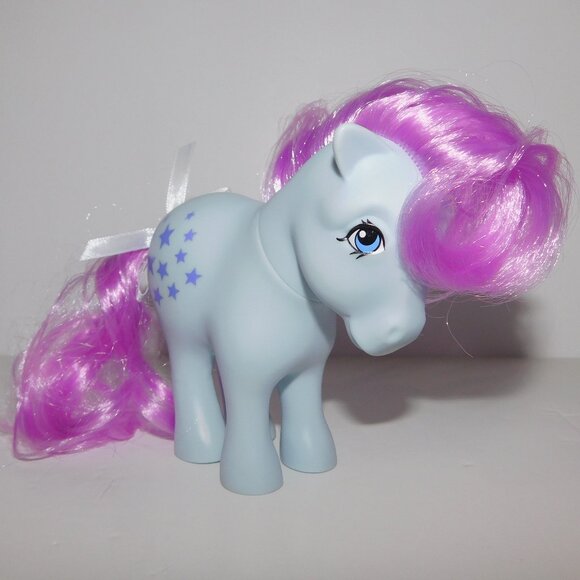 Hasbro 2017 MLP My Little Pony BLUE BELLE 35th Anniversary Reissue Rerelease - Picture 2 of 6